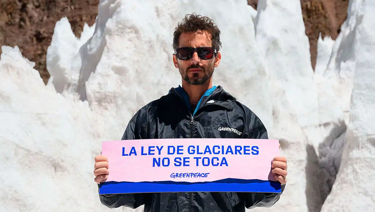 Greenpeace Ley de Glaciares