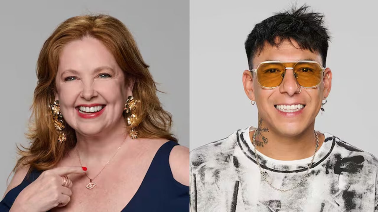 Andrea del Boca y Brian Sarmiento