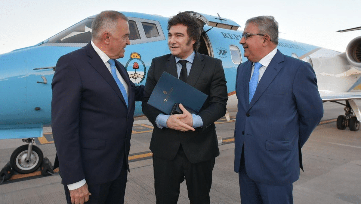 Javier Milei Osvaldo Jaldo