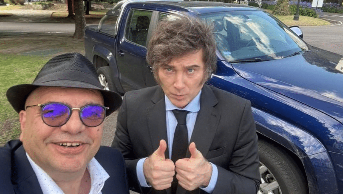 Salvador Di Stefano Javier Milei