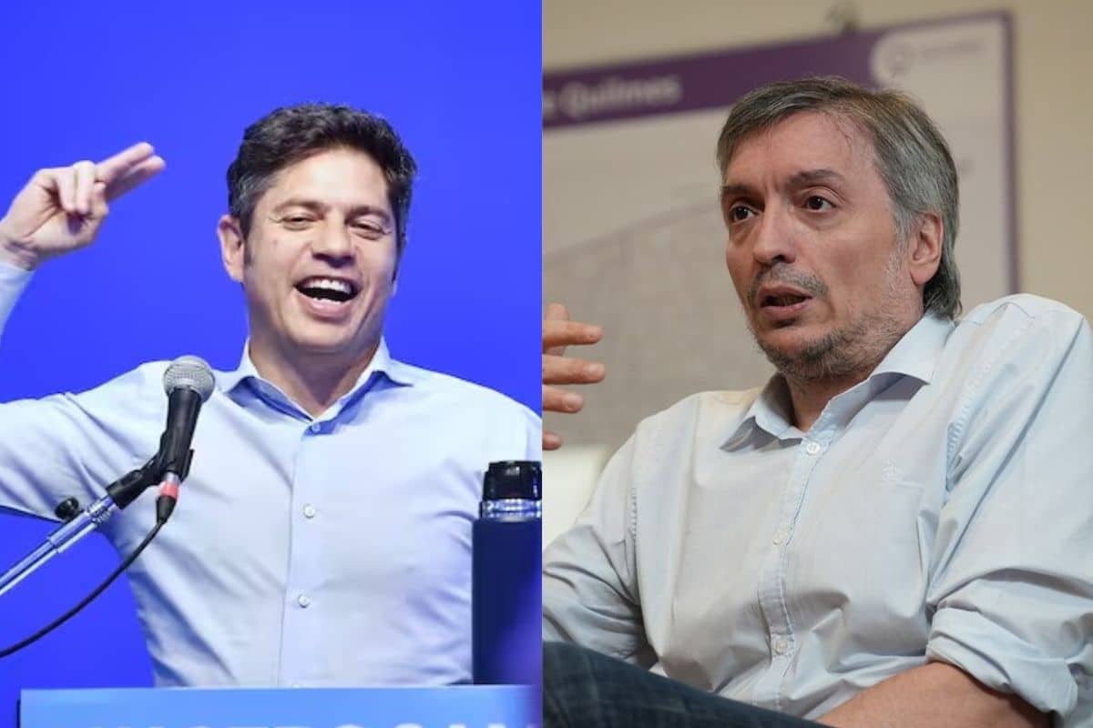 Axel Kicillof y Máximo Kirchner