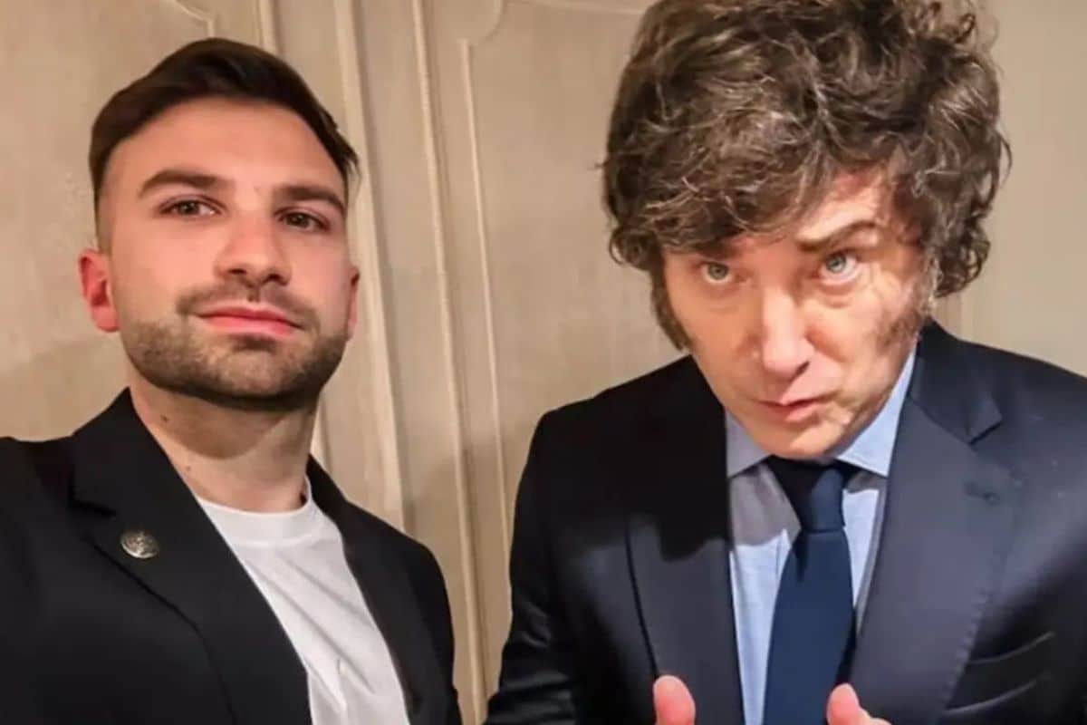 Mauricio Novelli y Javier Milei