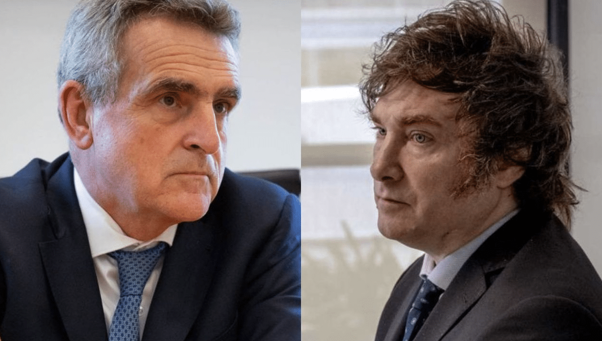 Agustín Rossi Javier Milei