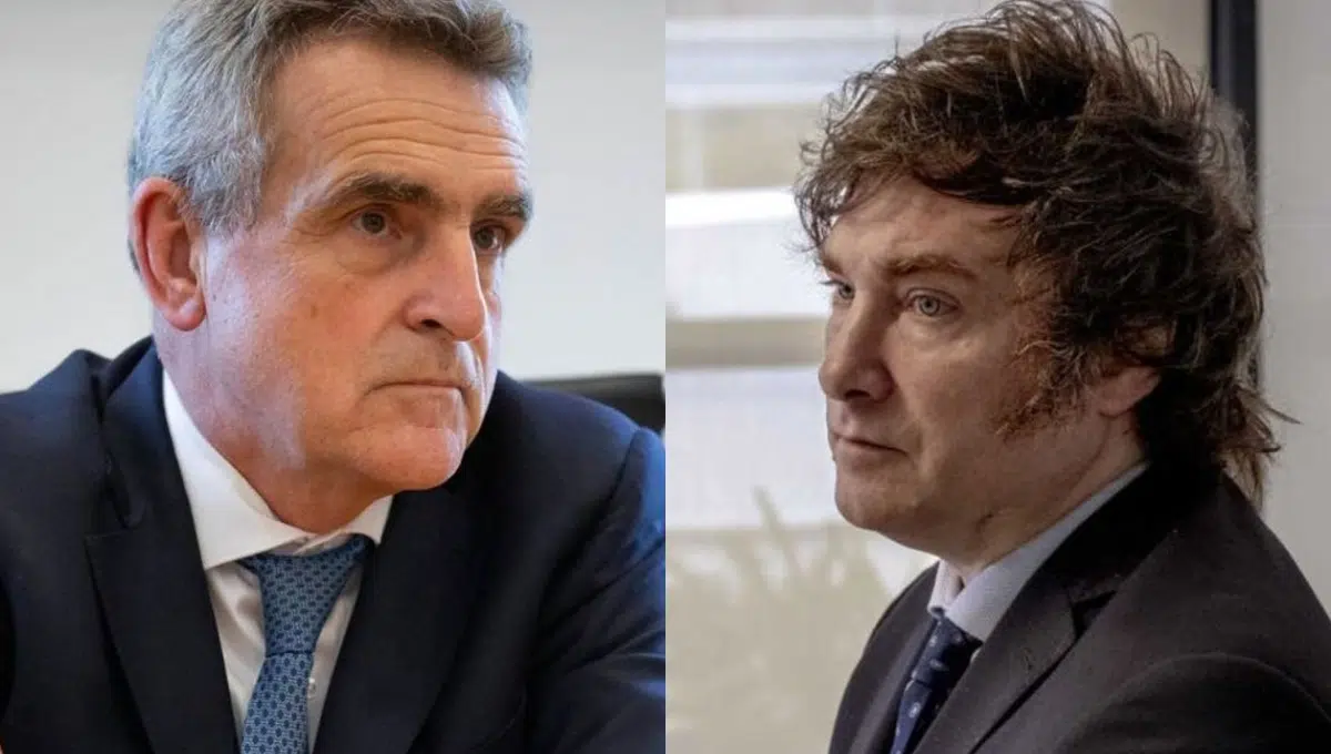 Agustín Rossi Javier Milei