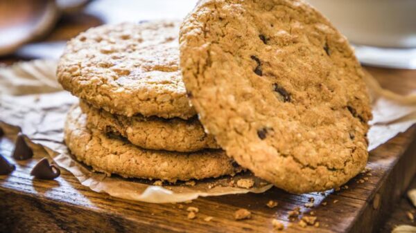 Receta galletas de avena
