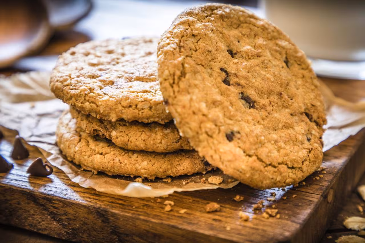 Receta galletas de avena