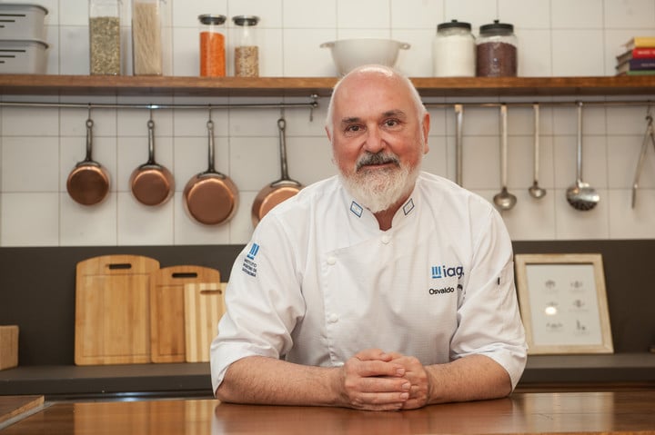 Osvaldo Gross y su receta de mousse