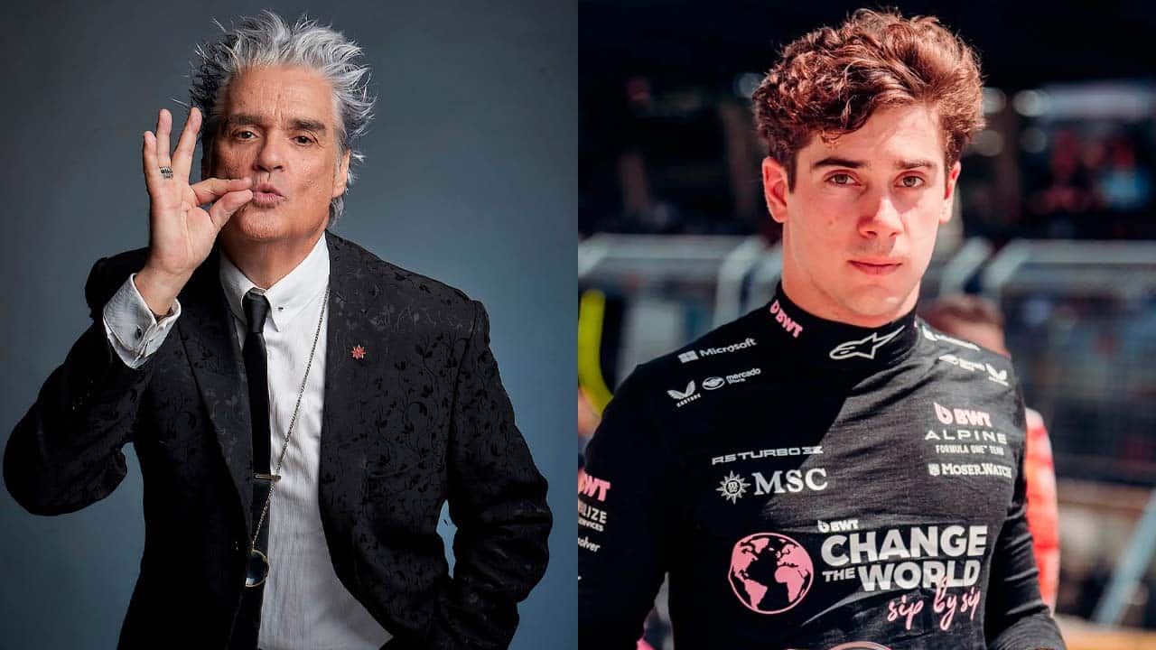 Roberto Pettinato y Franco Colapinto