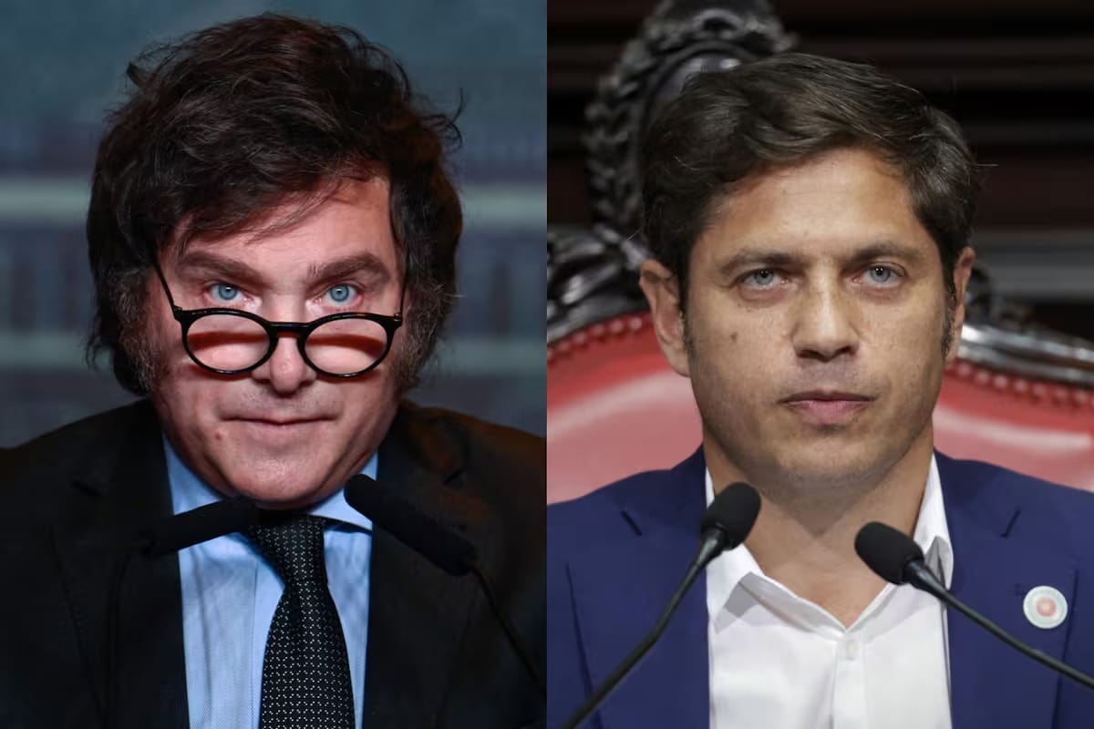 Axel Kicillof Javier Milei