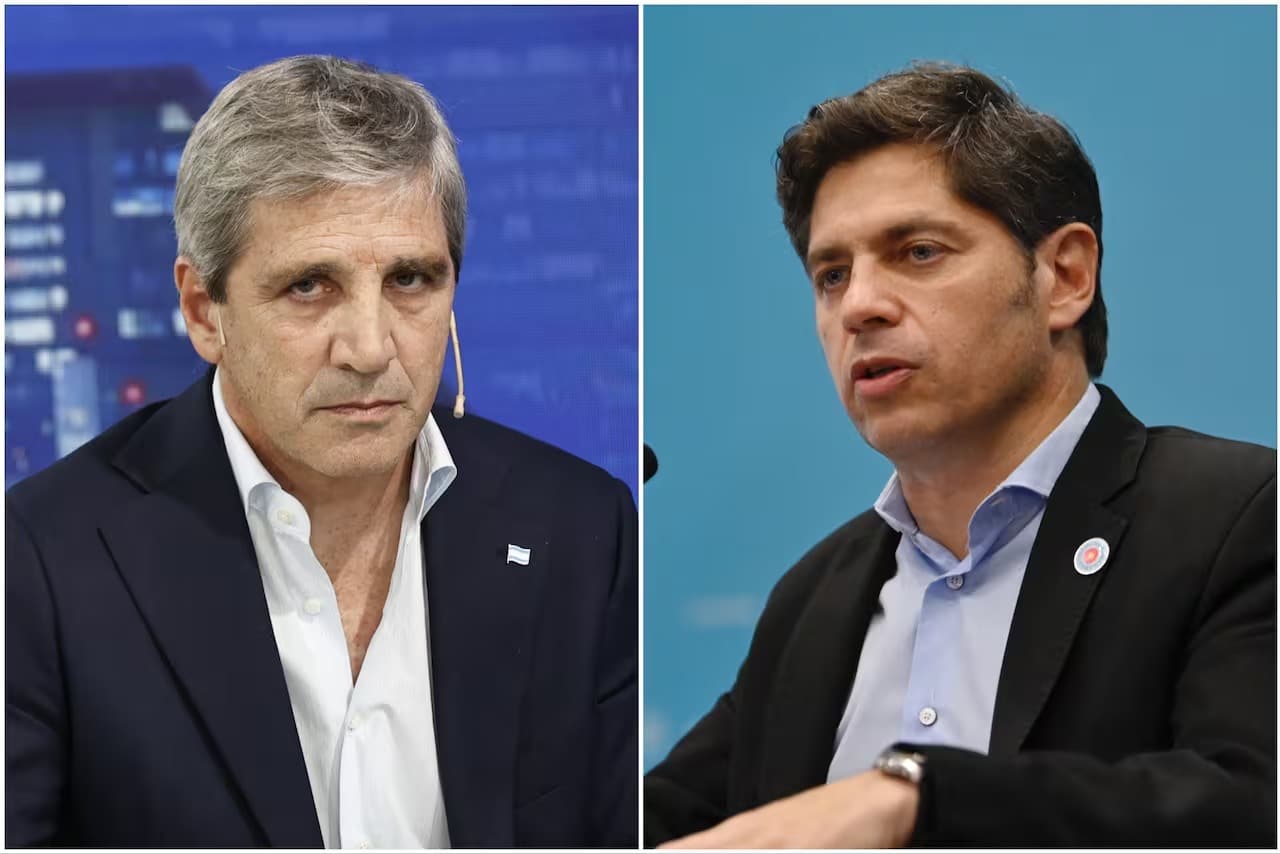 Luis Caputo Axel Kicillof