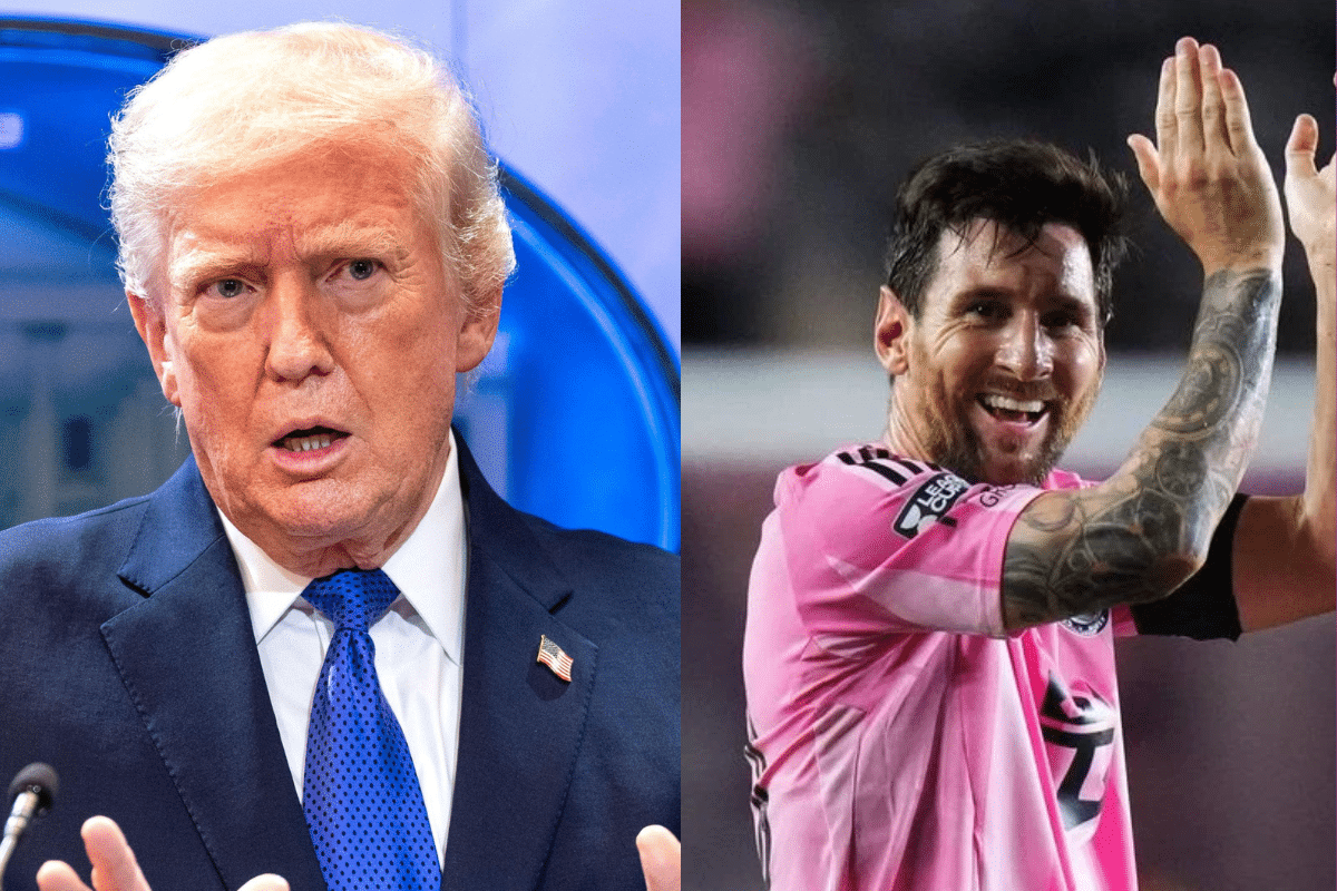 Messi y Trump