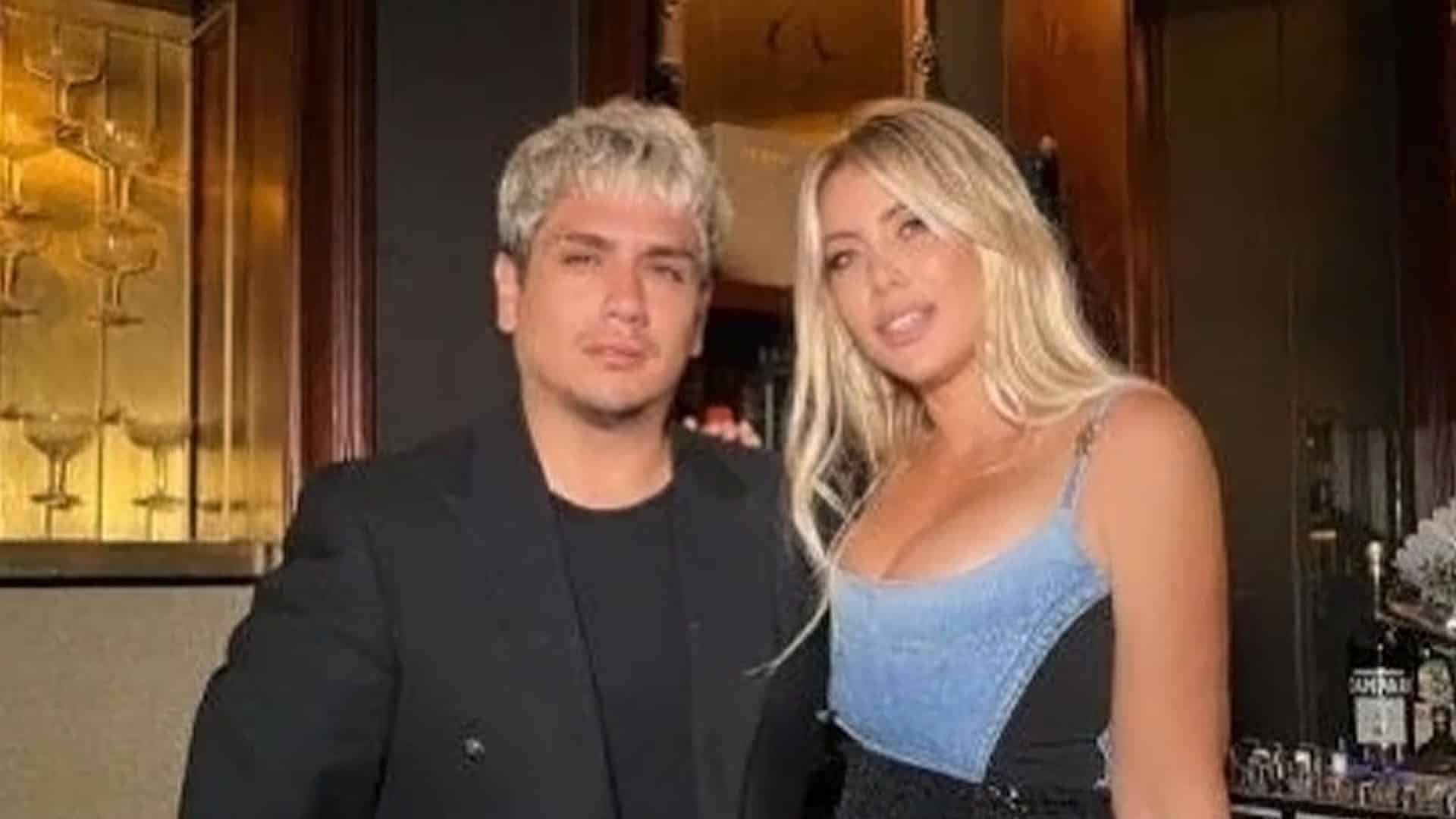 Kennys Palacios y Wanda Nara