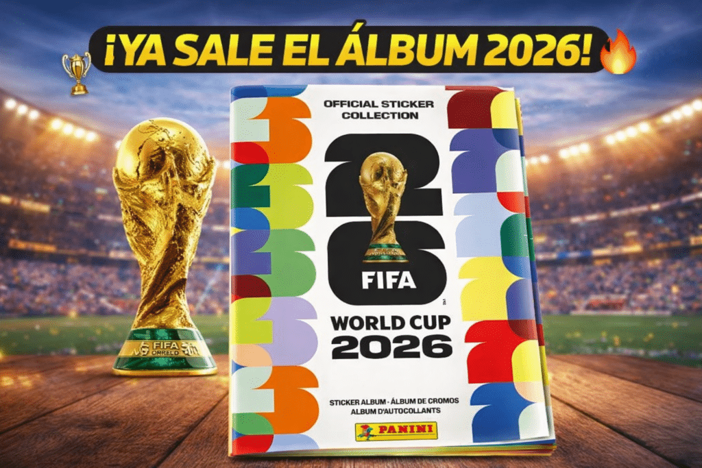 Sale el álbum del Mundial 2026 y trae un cambio histórico: será el más grande de todos