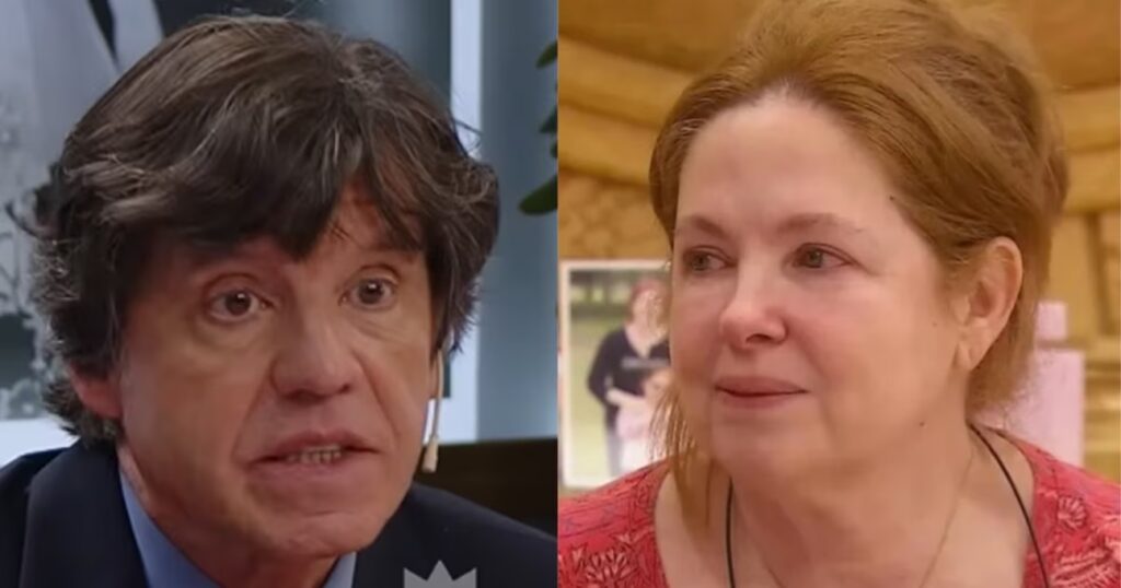 «No estuvo bueno, es raro»: Marina Calabró salió con los tapones de punta