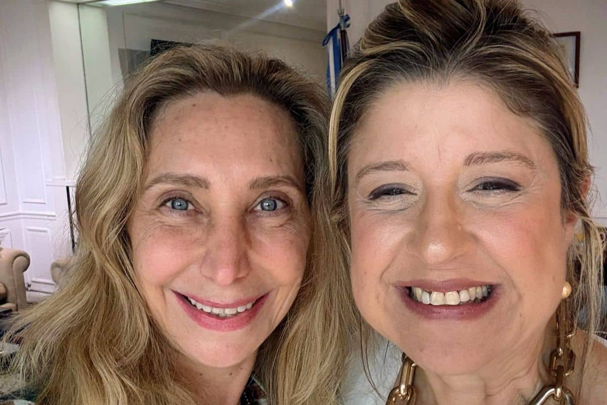 Alejandra Monteoliva y Karina Milei