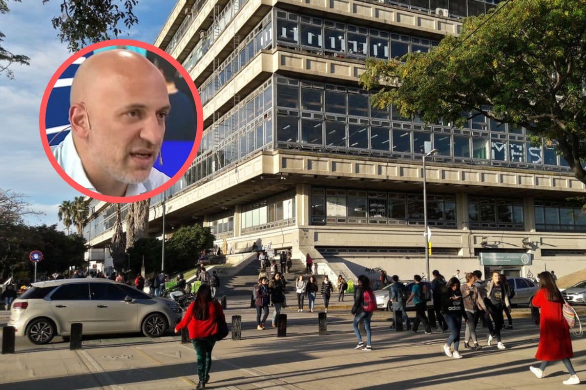 Emiliano Yacobitti, vicerrector de la UBA