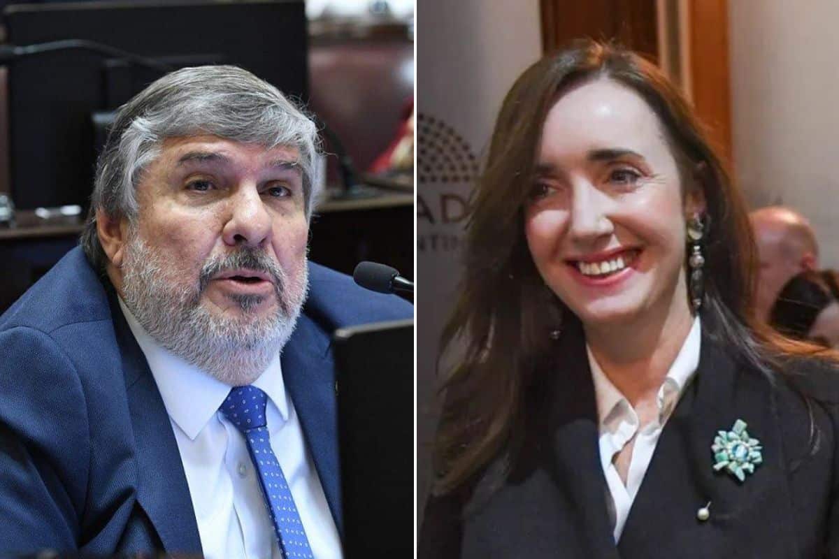 José Mayans y Victoria Villarruel