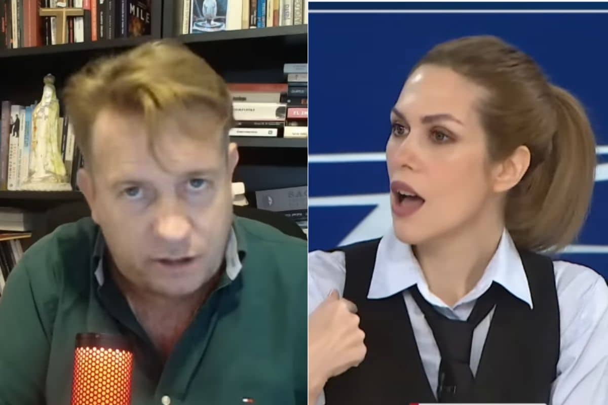 Nicolás Márquez y Lilia Lemoine