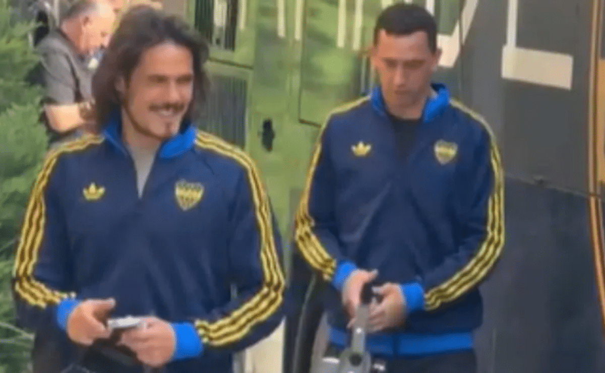 Edinson Cavani Agustín Marchesín