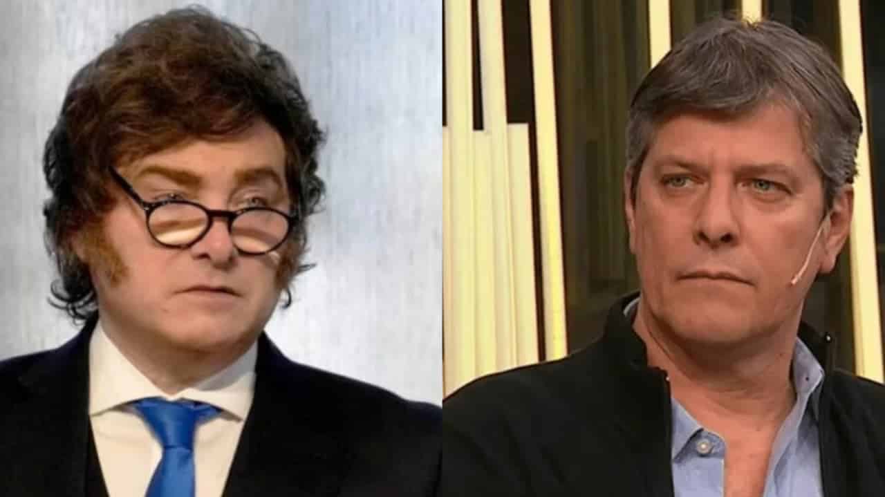 Javier Milei y Mario Pergolini