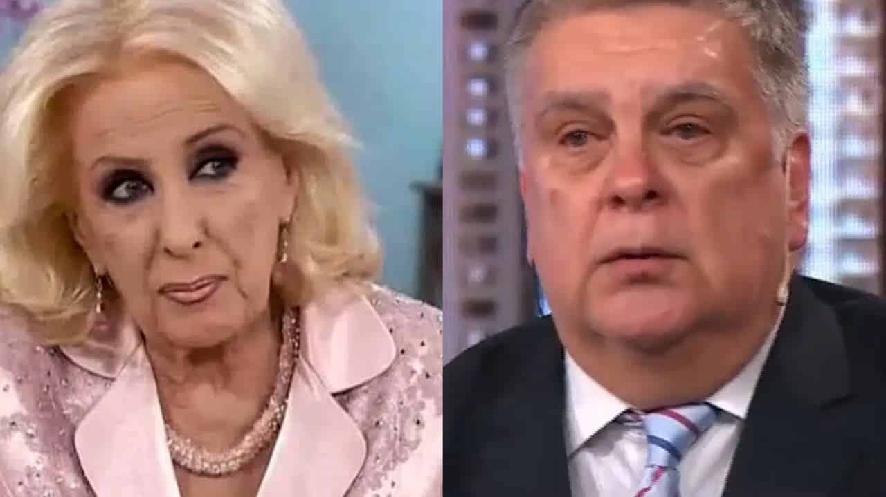 Mirtha Legrand y Luis Ventura