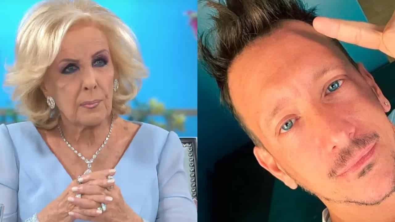 Mirtha Legrand y Nico Vázquez