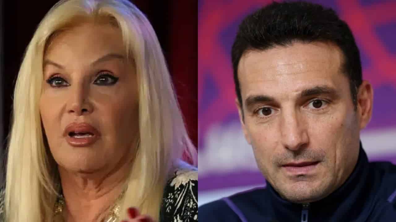 Susana Giménez y Lionel Scaloni