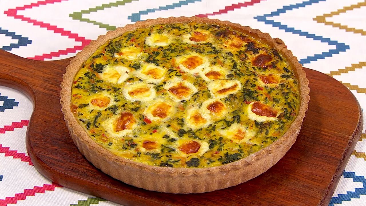Receta tarta de verduras