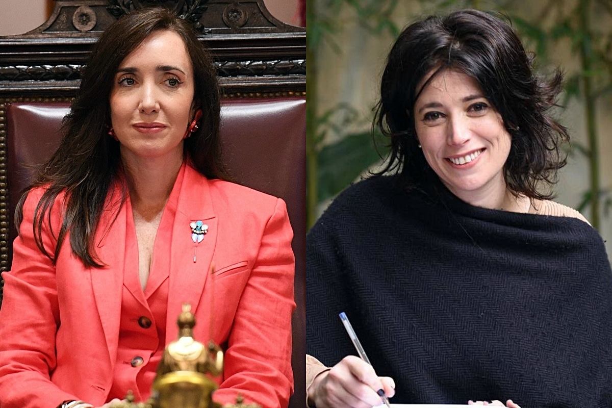 Victoria Villarruel y Sabrina Ajmechet