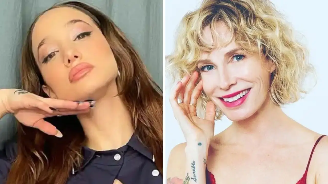 Gloria Carrá y Ángela Torres