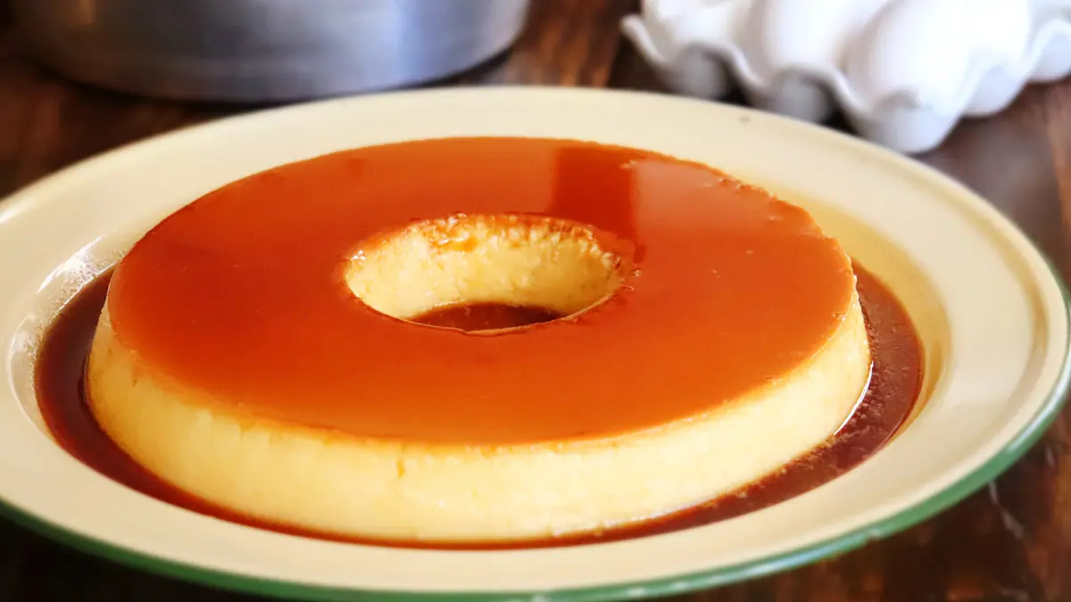 Receta de flan casero