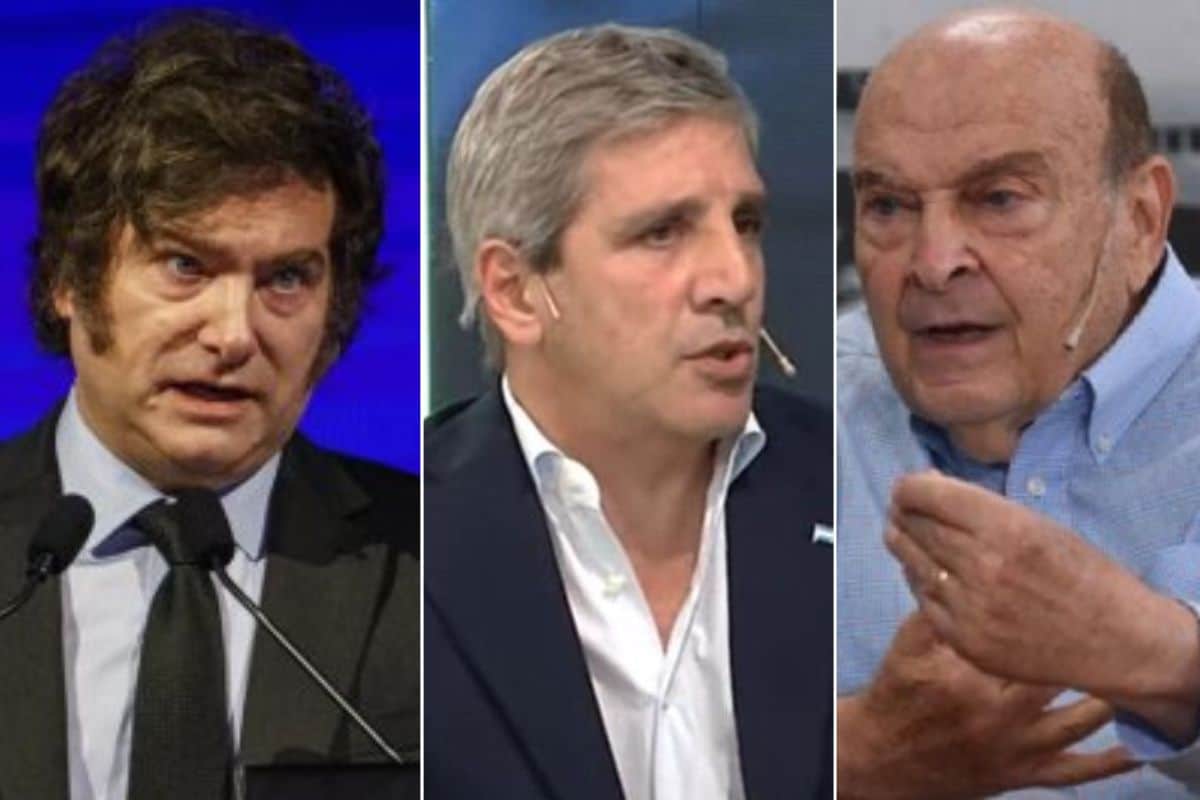 Milei, Caputo y Cavallo