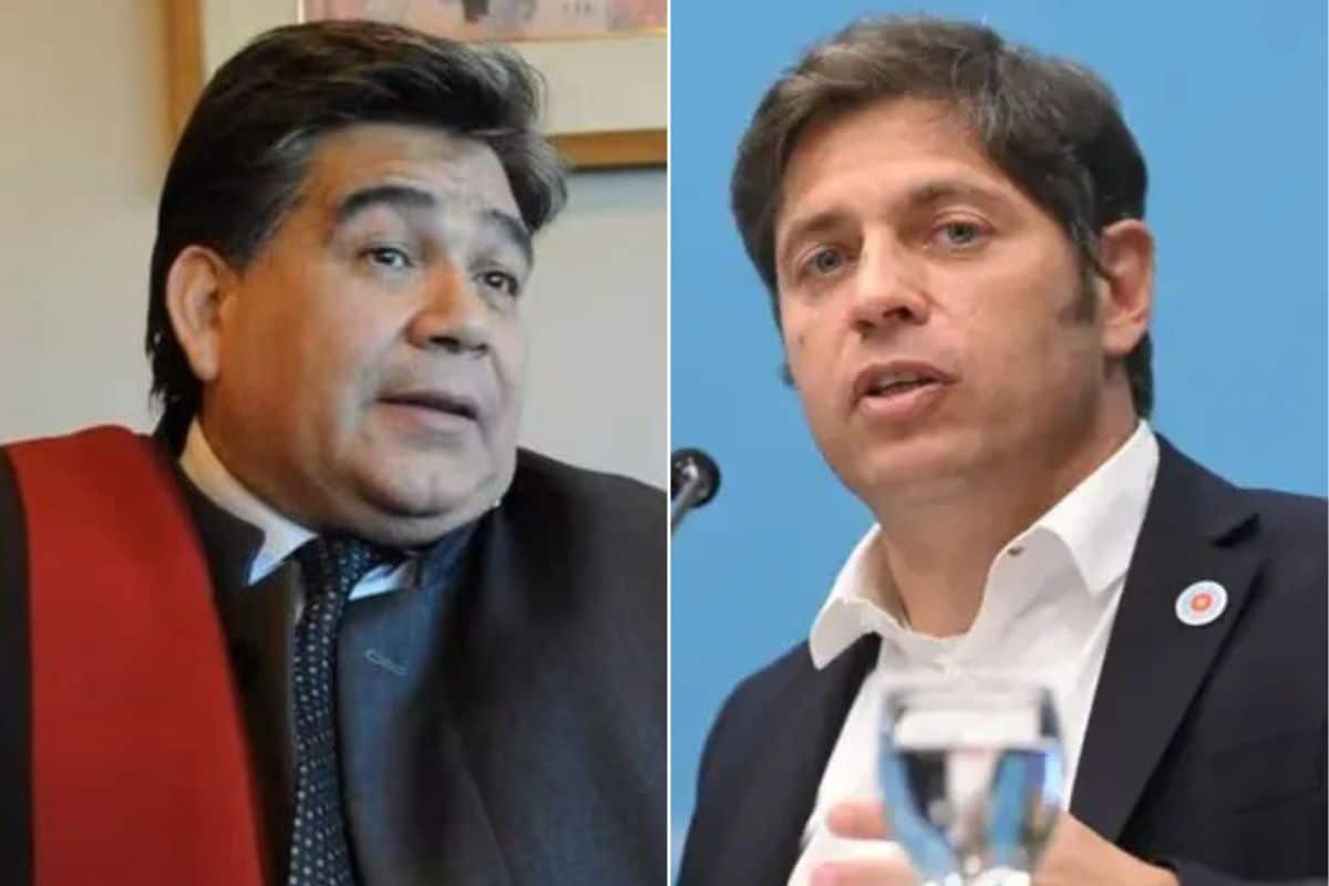 Mario Ishii y Axel Kicillof