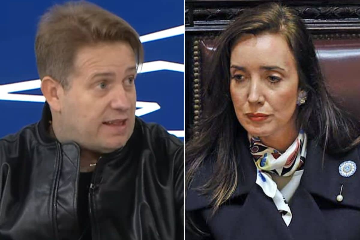 Nicolás Márquez y Victoria Villarruel