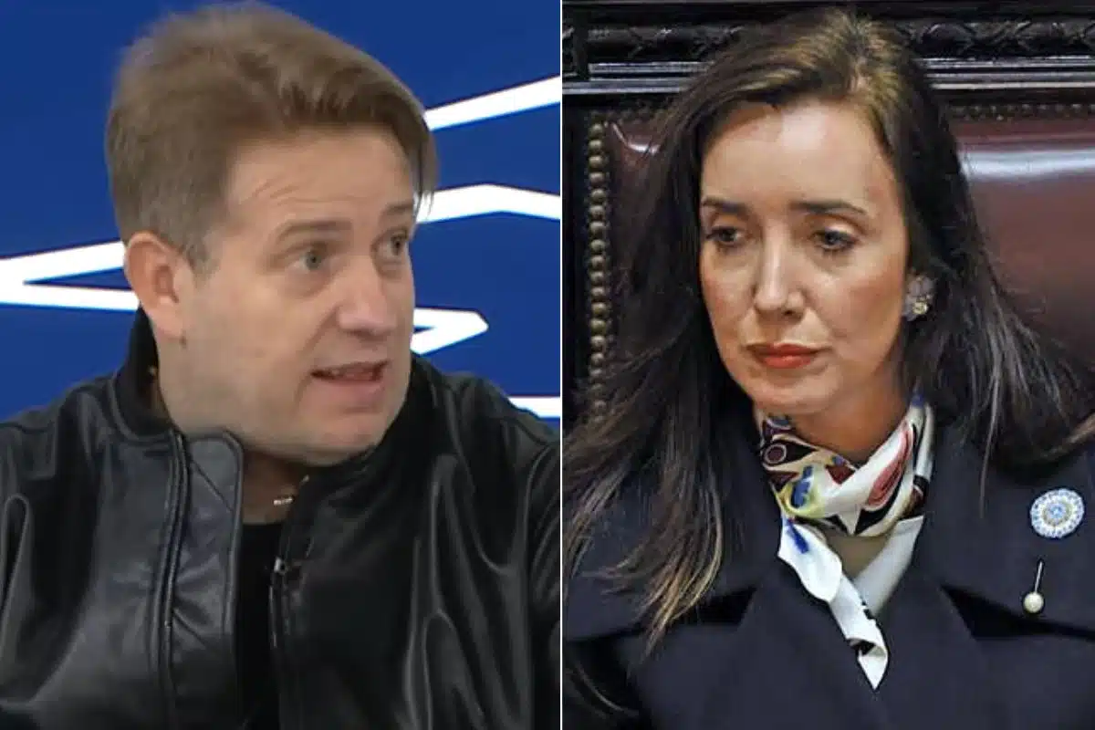Nicolás Márquez y Victoria Villarruel