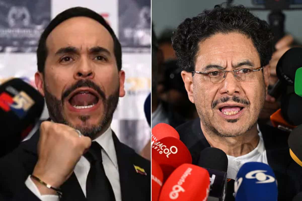 Abelardo de la Espriella e Iván Cepeda