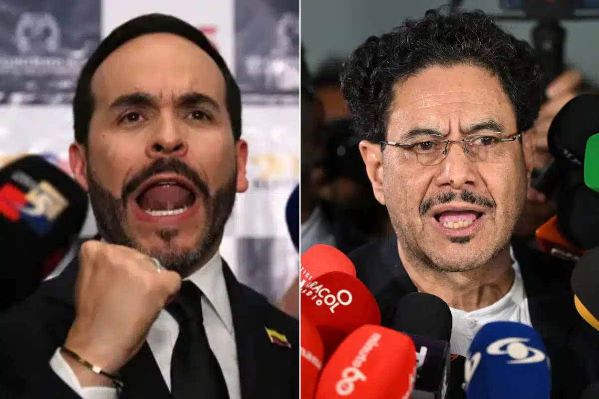 Abelardo de la Espriella e Iván Cepeda