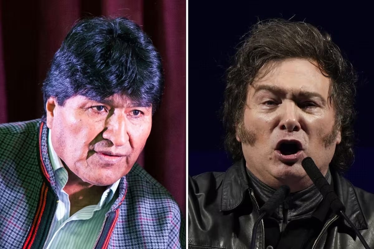 Evo Morales Javier Milei