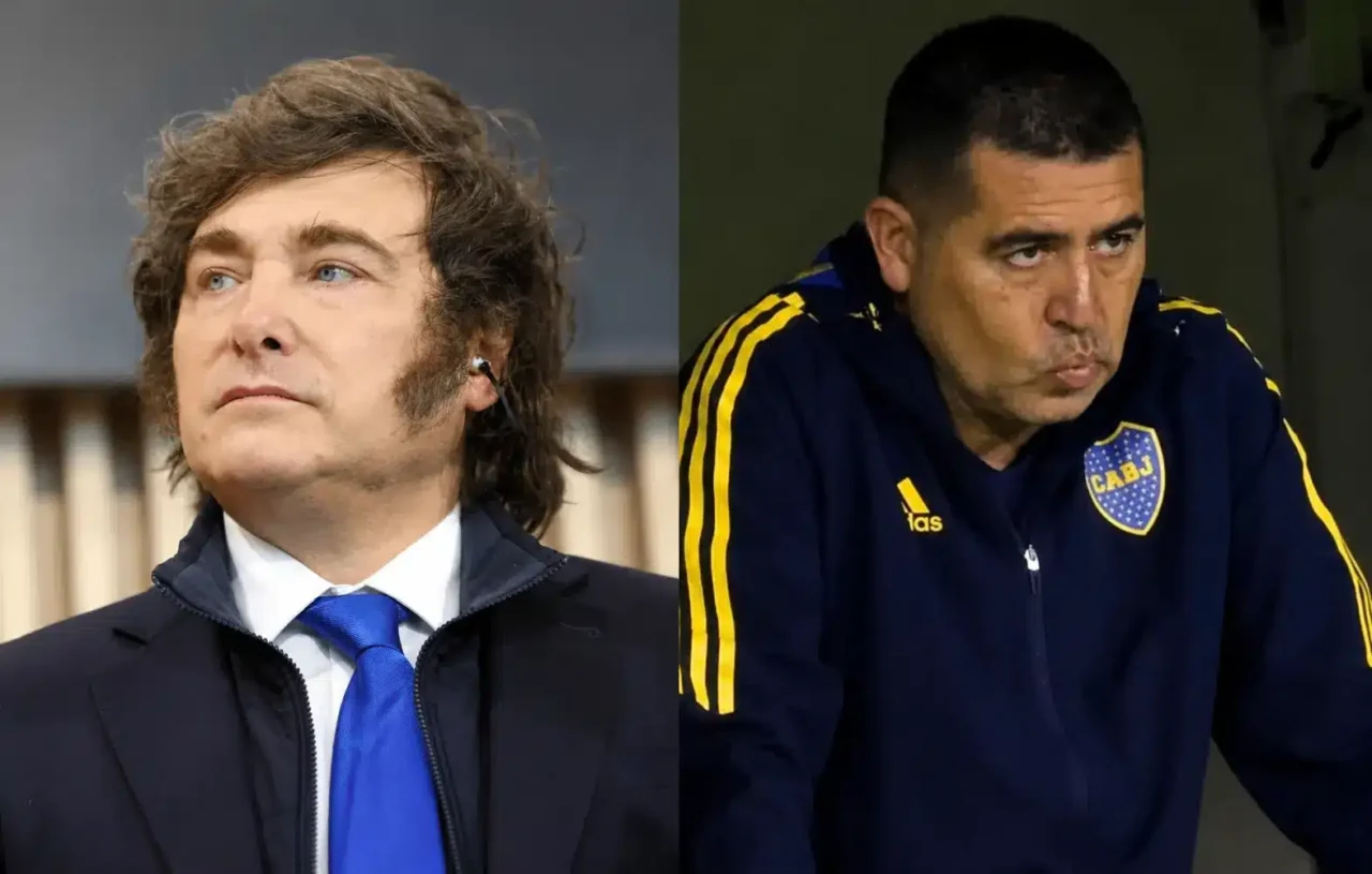 Javier Milei Juan Román Riquelme
