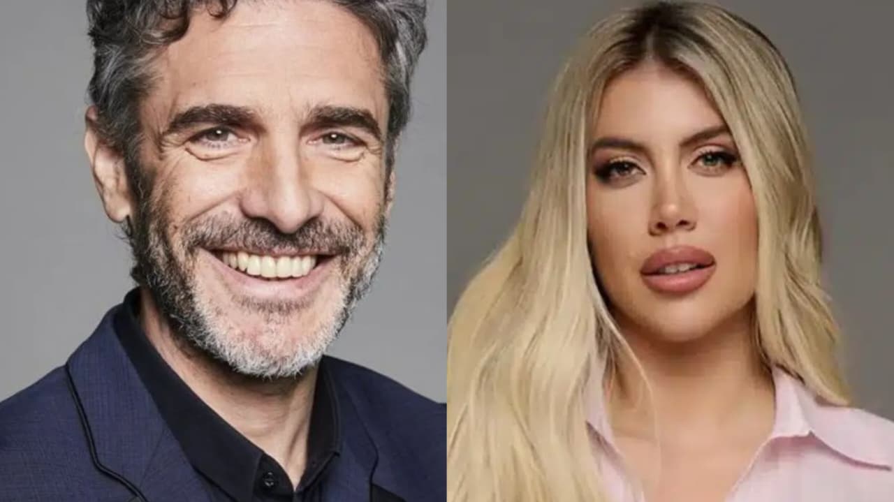 Leonardo Sbaraglia y Wanda Nara