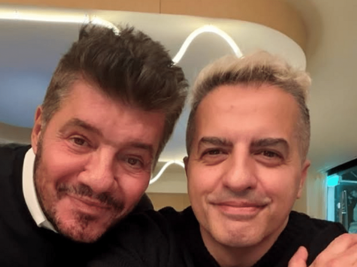 Marcelo Tinelli y Ángel de Brito