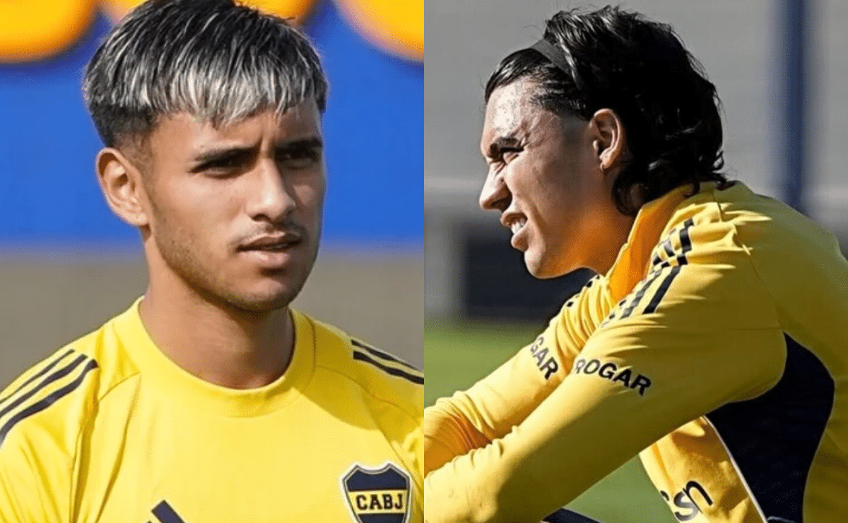 Milton Delgado y Exequiel Zeballos