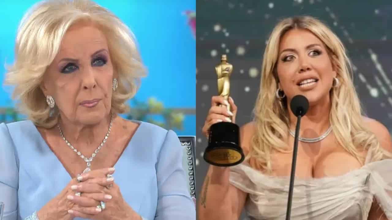 Mirtha Legrand y Wanda Nara