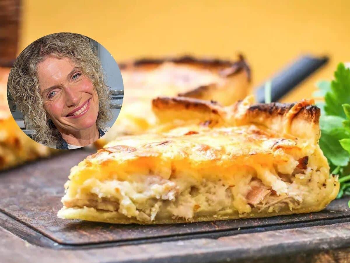 La tarta de pollo salvadora de Maru Botana: nutritiva, fácil y súper sabrosa