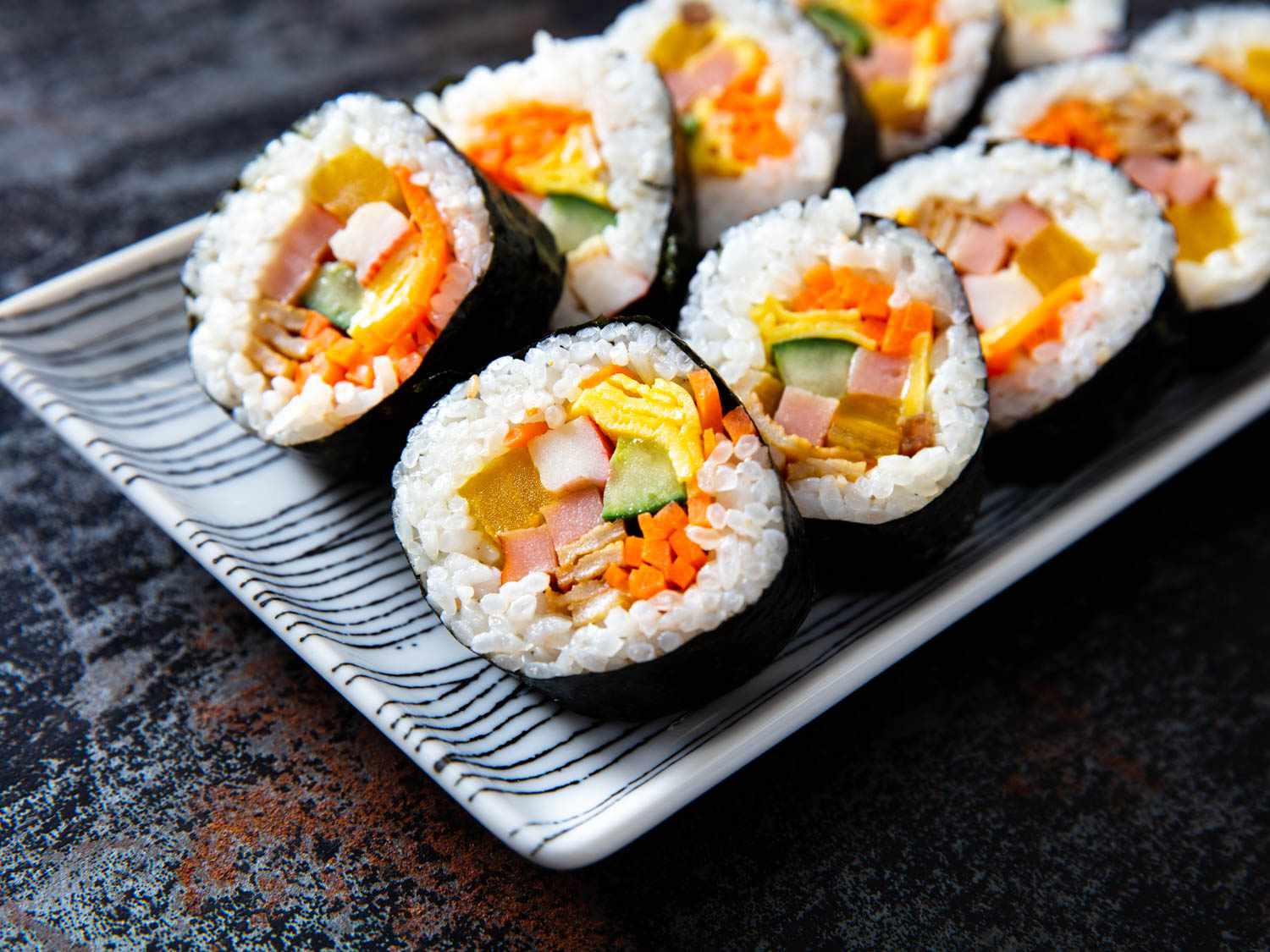 Receta de Kimbap coreano