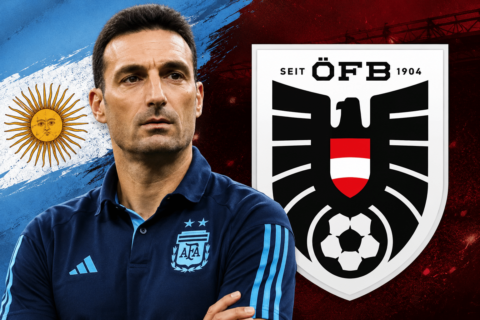 Scaloni atento a la convocatoria de Austria