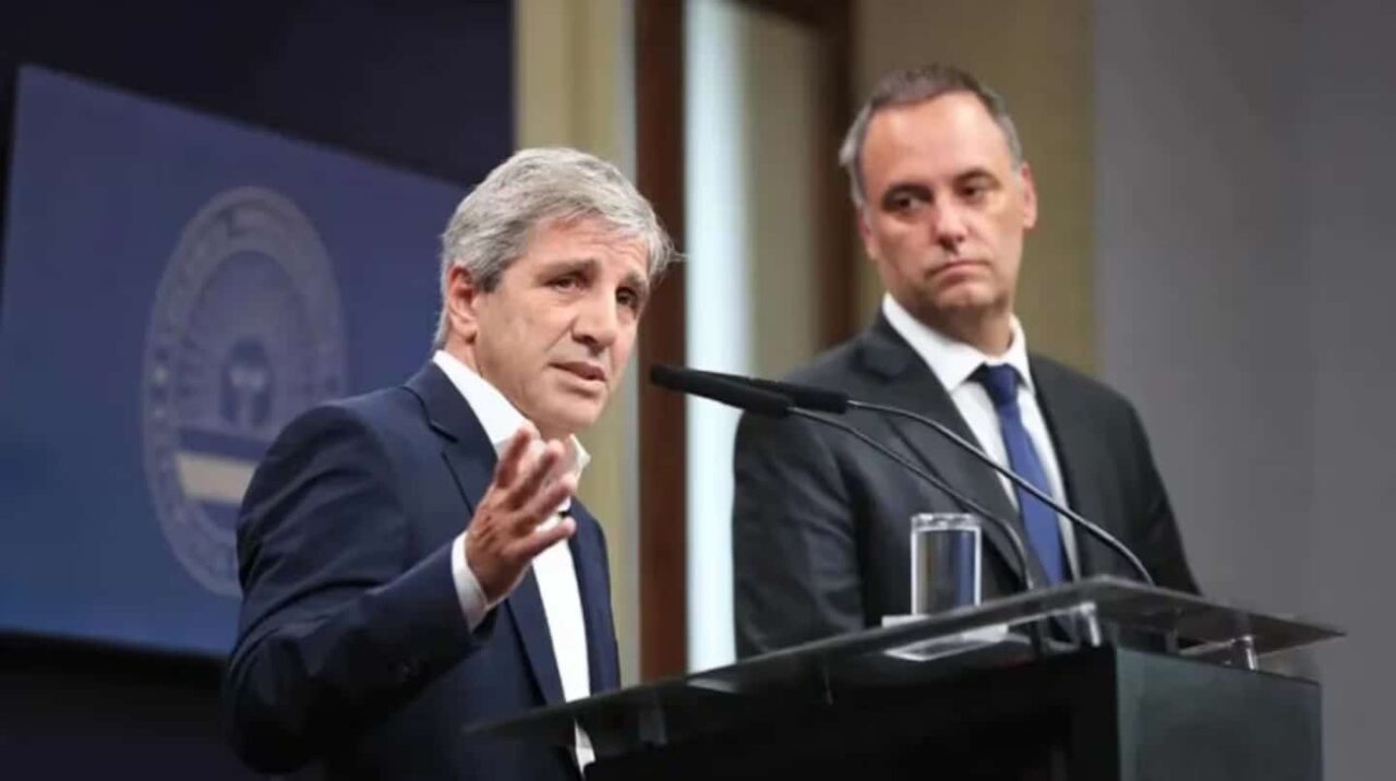 Luis Caputo Manuel Adorni