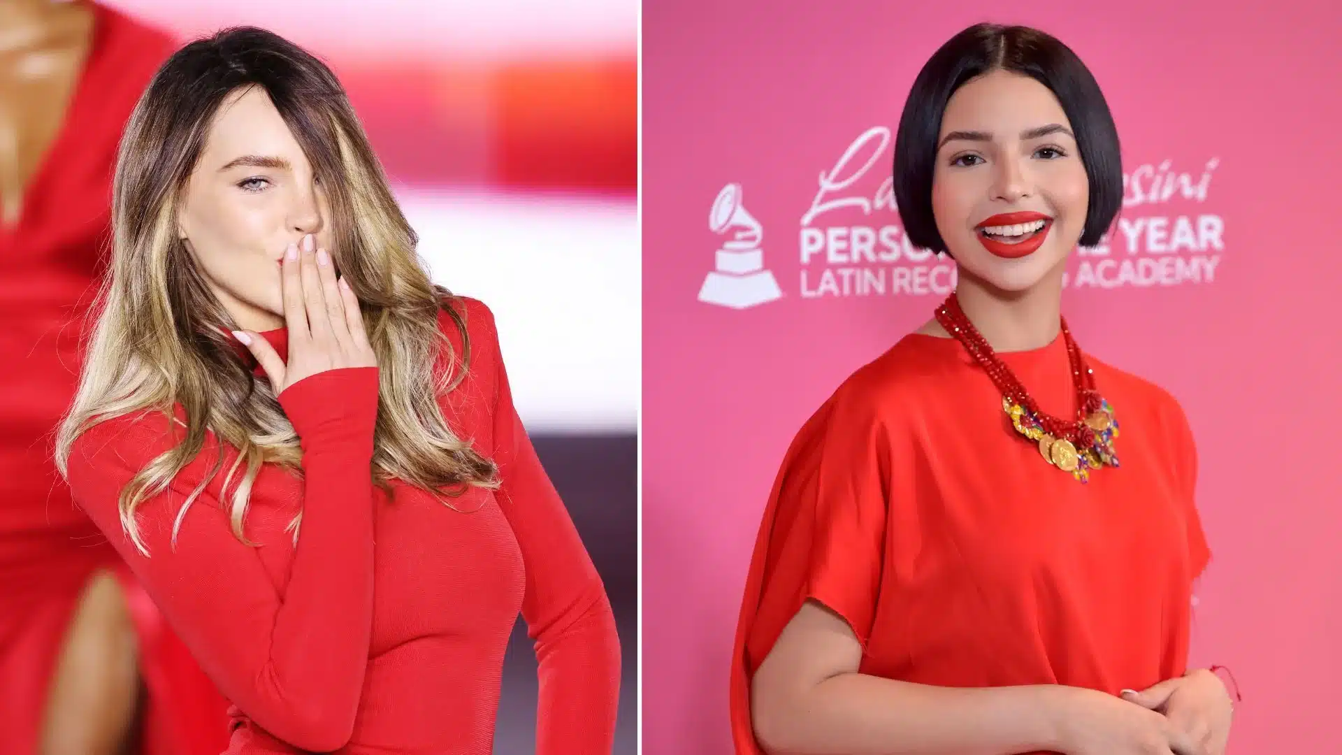 Belinda y Ángela Aguilar