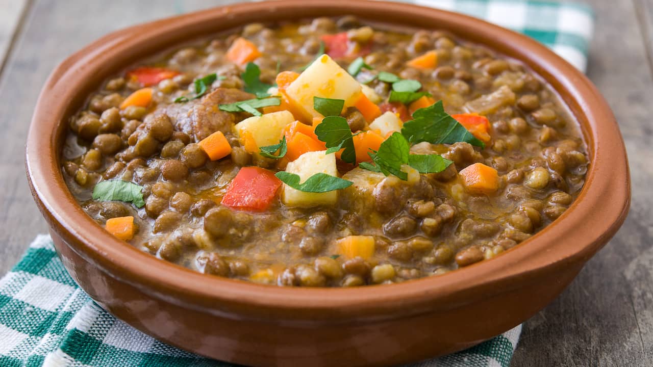 Guiso de lentejas