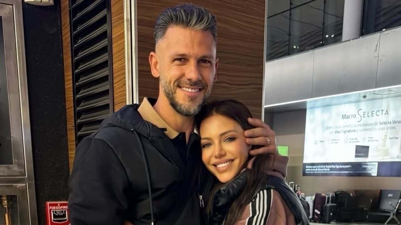 Martín Demichelis y Evangelina Anderson